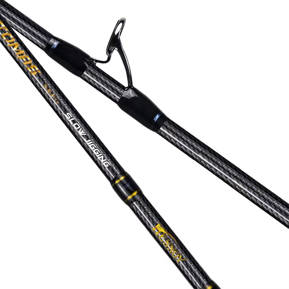 Fishing Rod Spinning - Großhandel Hochkarbon Slow Jigging Angelrute 2-teilig