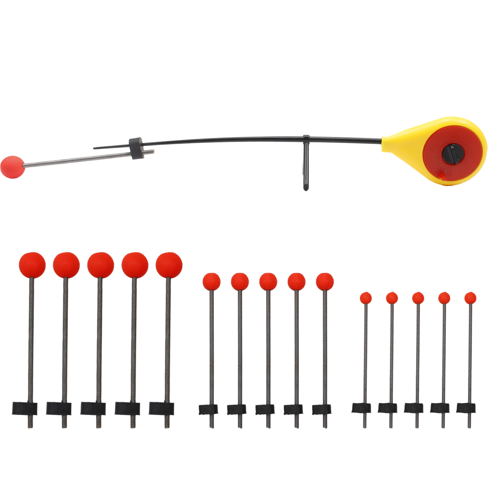 Fishing Rod Tip Replacement - Eisangelruten-Körper oder -Teil, Federspitzen-Set, cm-Ersatzoptionen