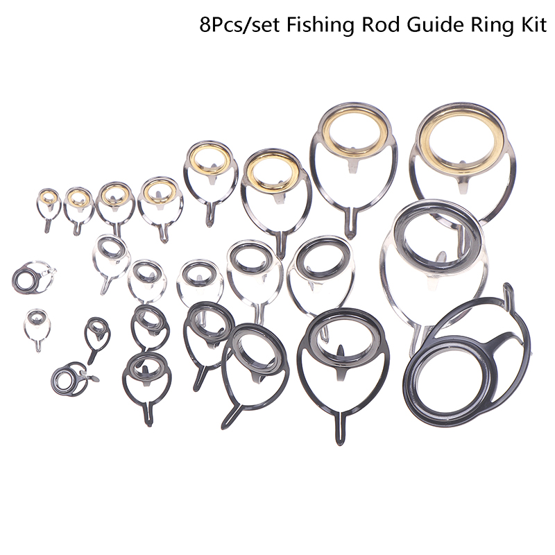 8Pcs Angelgerät Edelstahl Repa – Fishing Rod Repair Kit Bewertung und Preis