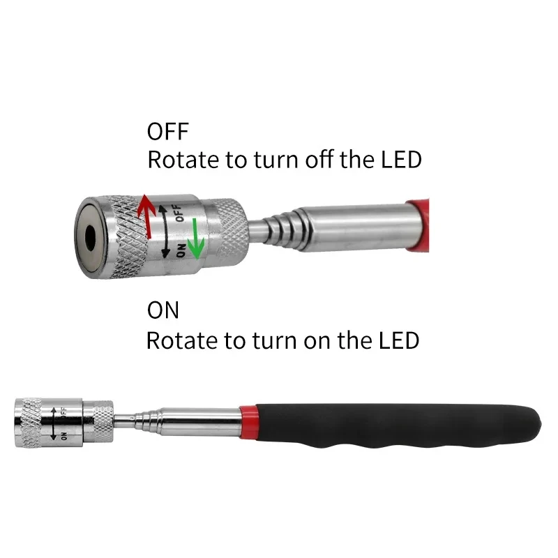 Teleskop-Magnetstift, ausziehb – Fishing Rod Travel Bewertung und Preis