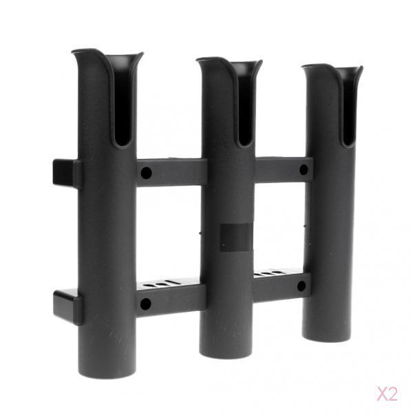 Schwarzer PP-Angelrutenhalter  – Fishing Rod Rack Bewertung und Preis