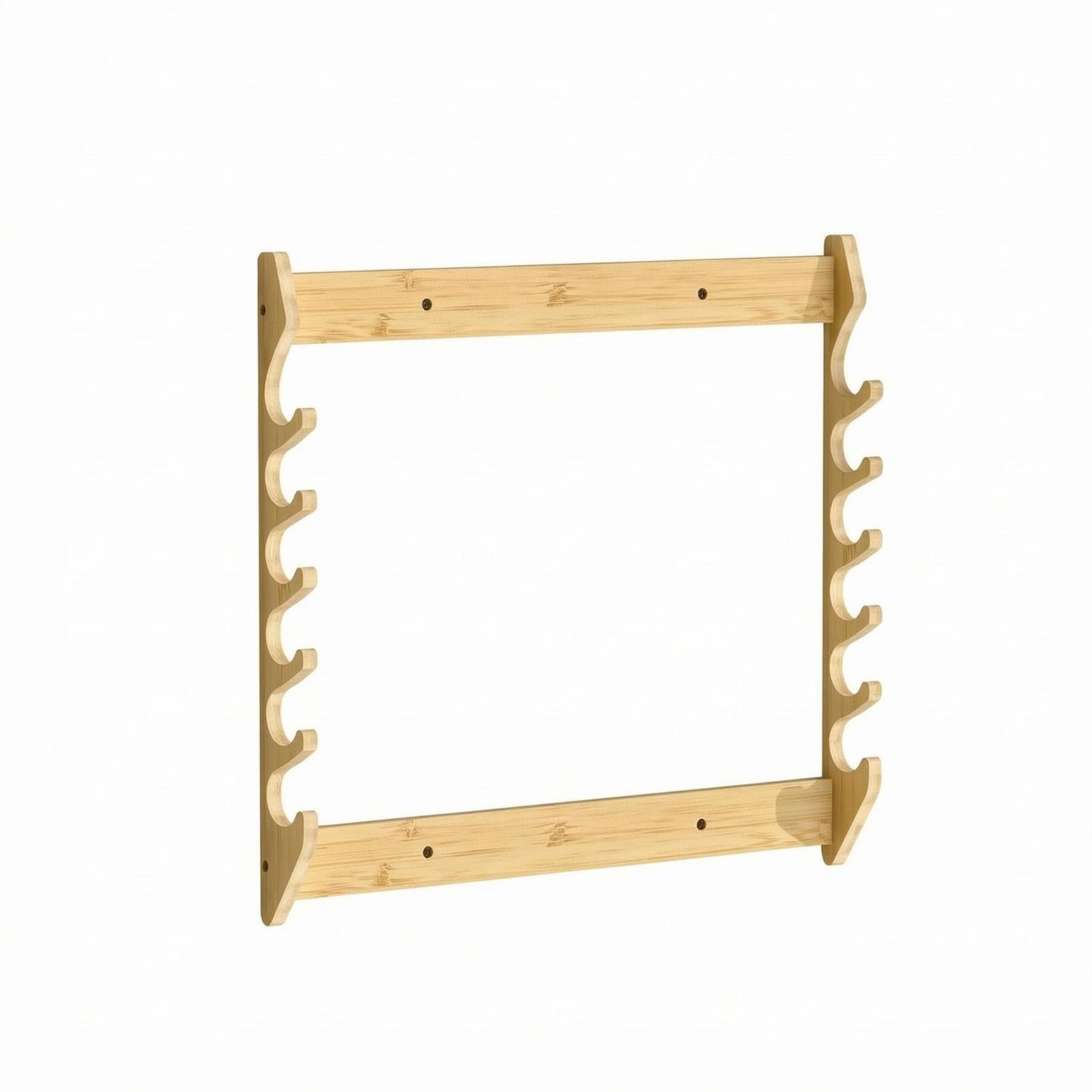 Holz-Angelrutenhalter für die  – Fishing Rod Rack Bewertung und Preis