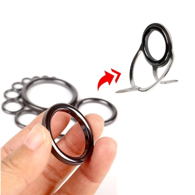 Q39E 40Pcs Angelrute Auge Ersa – Fishing Rod Tip Replacement Bewertung und Preis