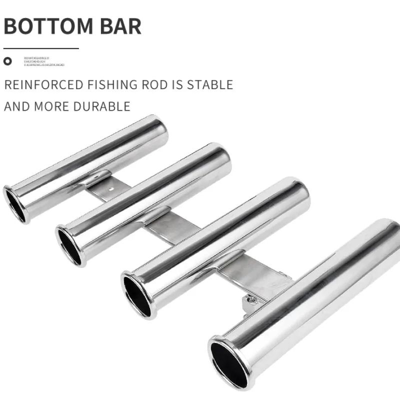 Edelstahl 4-Röhren-Rutenhalter – Fishing Rod Rack Bewertung und Preis