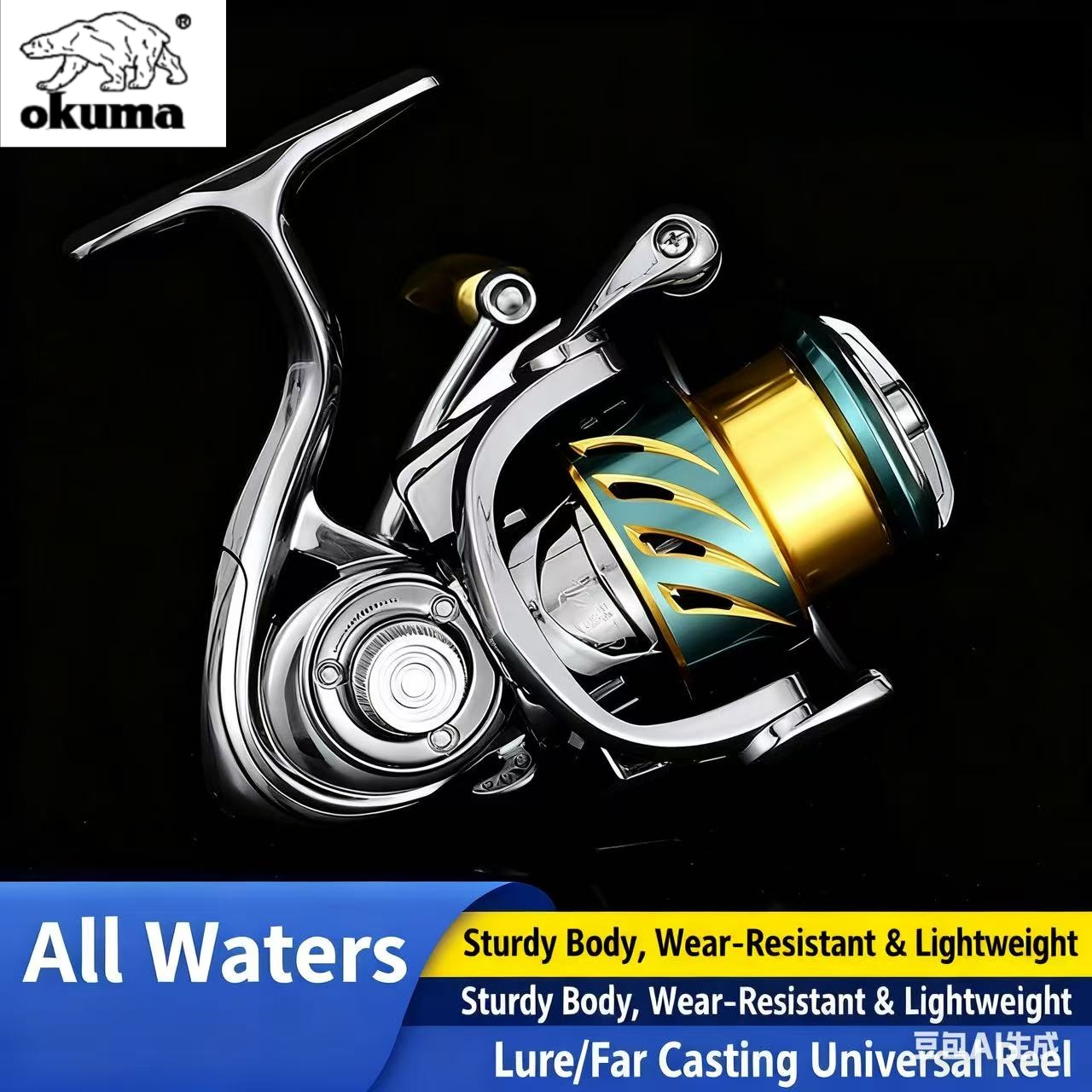 Okuma Angelrolle, Spinnrolle,  – Daiwa Reel Fuego Bewertung und Preis