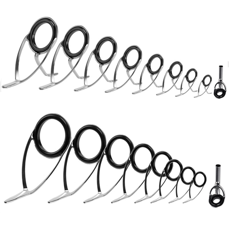 9Pcs Angelrute Guides Ring Rep – Fishing Rod Spinning Bewertung und Preis